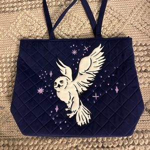Vera Bradley forbidden forest velvet Hedwig tote
